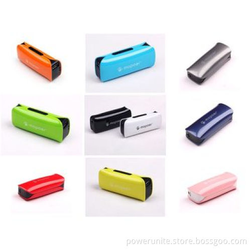 Mobile phone battery charger for digital products, small size for gift market